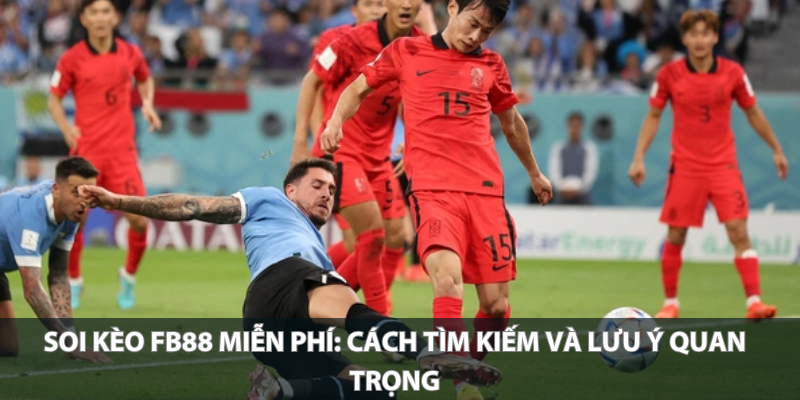 Soi kèo FB88 miễn phí: Cách tìm kiếm và lưu ý quan trọng